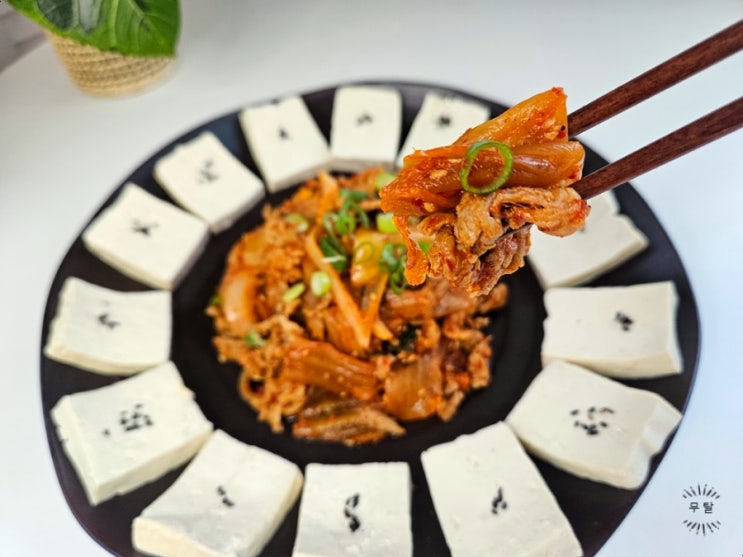  두부김치 제육 만드는 법 두부김치볶음 레시피 막걸리 안주 밥반찬