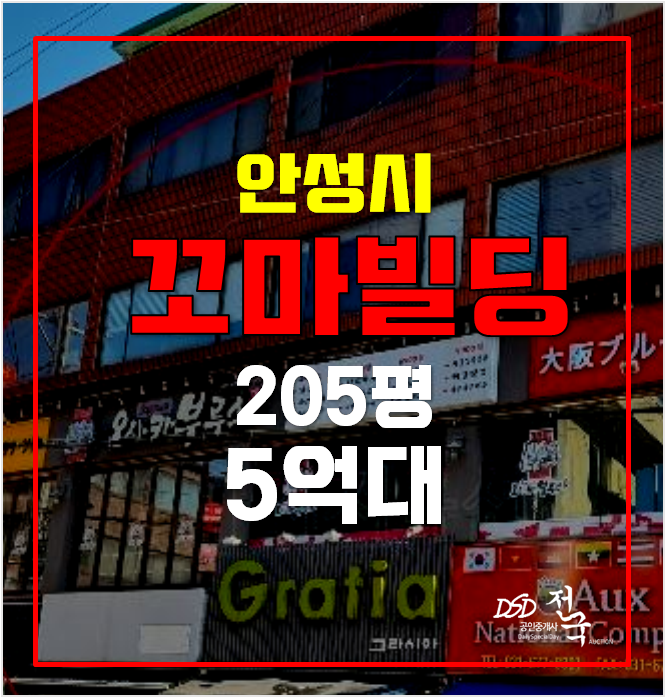 안성경매 5억대 꼬마빌딩 205평 동본동 통건물 매매보다 경매! 안성경매 5억대 꼬마빌딩 205평 동본동 통건물 매매보다 경매!