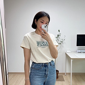 마리떼 프랑소와 저버 반팔티셔츠 클래식 로고 구매 착용 후기