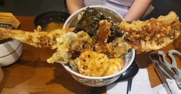 [서산 온센 텐동] 바삭바삭 텐동이 맛있는 서산호수공원맛집