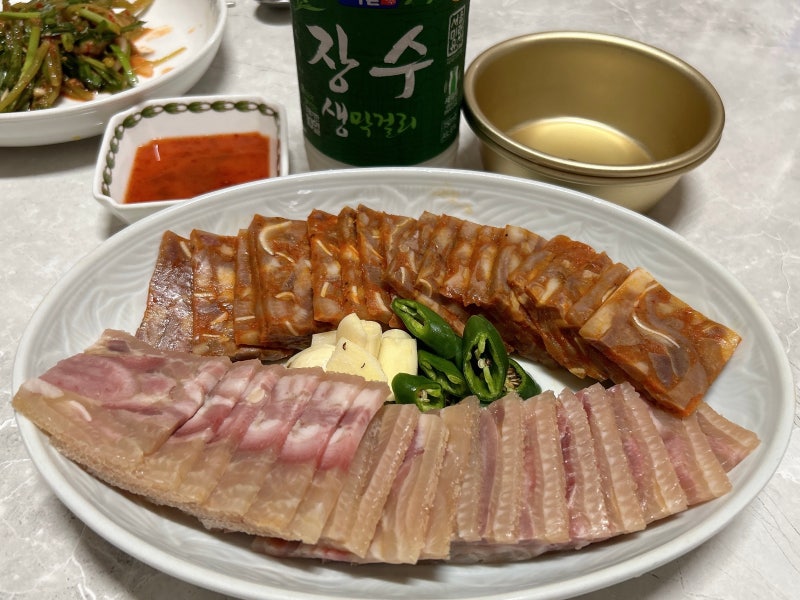 [뽕의도리 편육부위 머릿고기] 맛있는 돼지머리편육