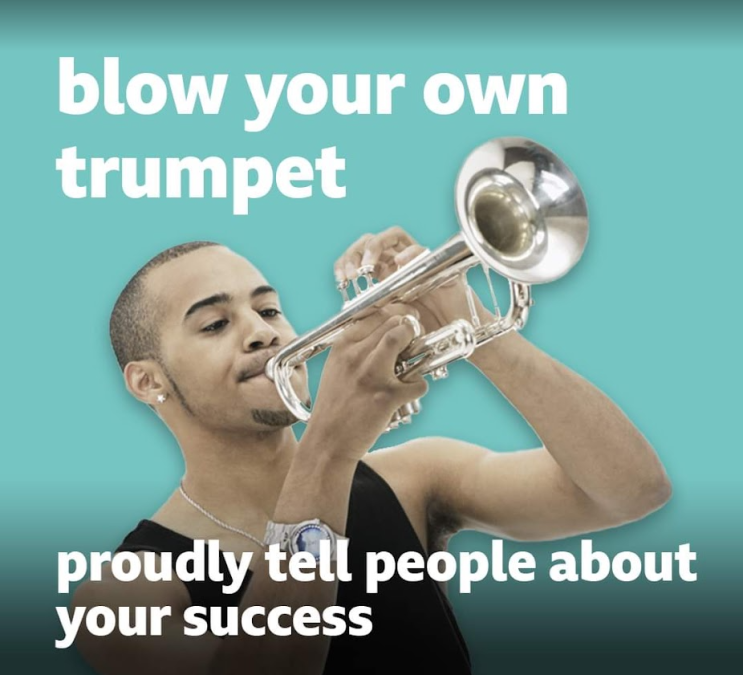 [영어] Blow your own trumpet을 아시나요?