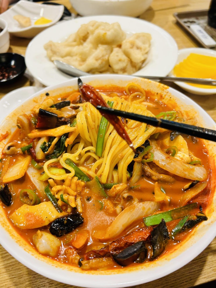  인천 고추짬뽕 매운짬뽕 추천맛집 원쓰부