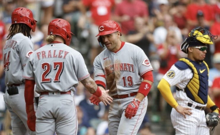 2023 MLB 메이저리그 미국프로야구 7/15일 내셔널리그 신시내티레즈 밀워키브루어스