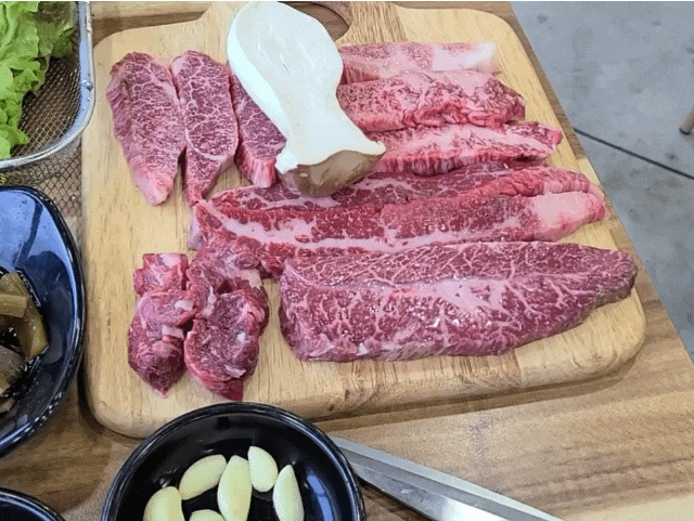  진주소고기맛집 고소한 한우 즐기기 좋은 마블 앤 마블