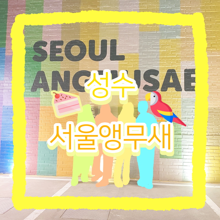  성수 핫플_서울앵무새 여러번 가본 후기 | 퀸아망&시나몬롤
