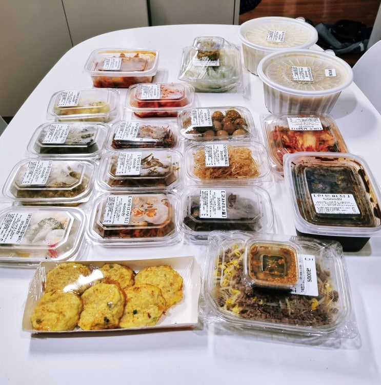  손님 많은 동탄 반찬가게 정인숙집반찬