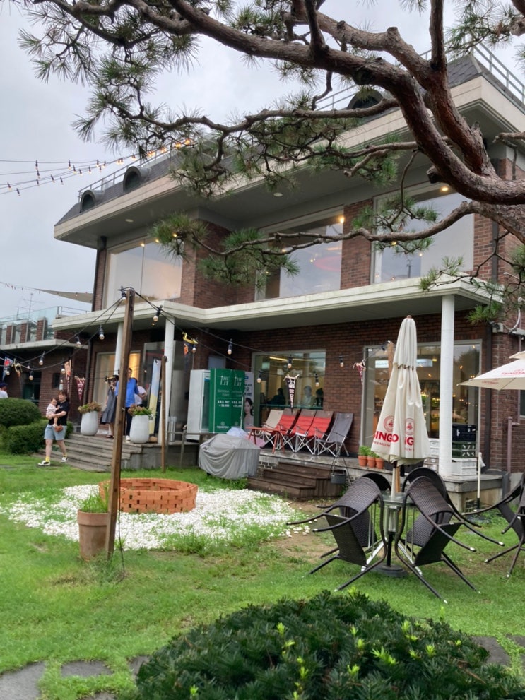 하남미사 카페 더릿 푸르른 잔디밭이 예쁜 주택개조 카페