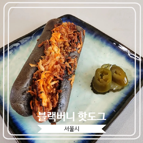 [블랙버니 핫도그] 프리미엄 핫도그 맛집 / 강남구청역 신상 핫도그 맛집