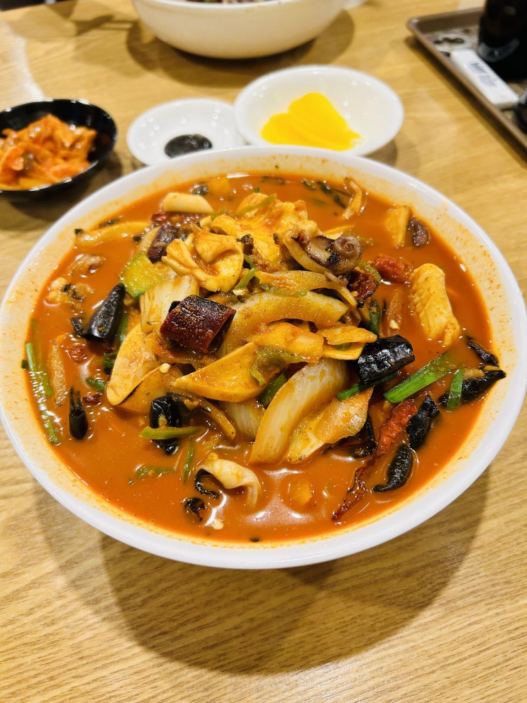  인천 매운짬뽕 고추짬뽕 맛집추천 원쓰부