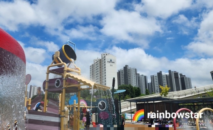  [국내여행] 동탄신도시 선납숲공원 물놀이터 개장 시원하게 놀아보자!!