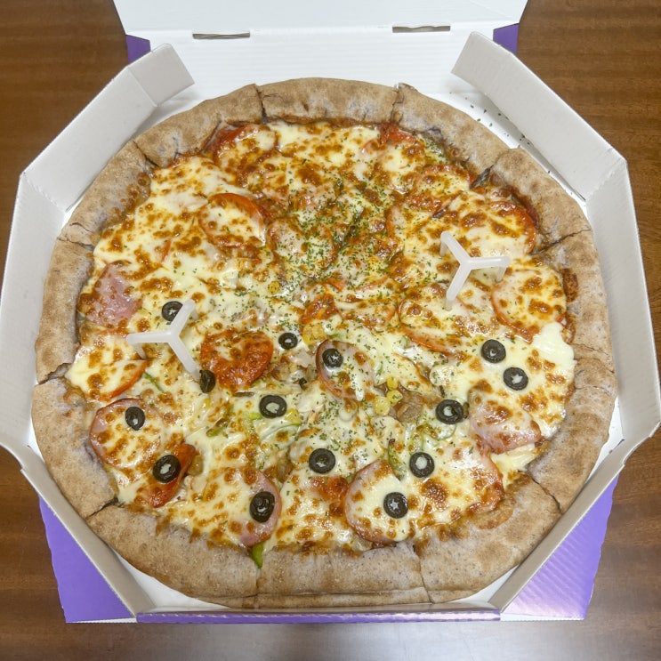 배달의 민족 페퍼로니피자 맛집 블랙캡 피자