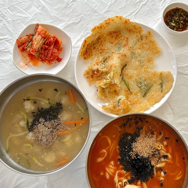  강릉 가성비 좋은 감자 옹심이 맛집 | 감자적 본부