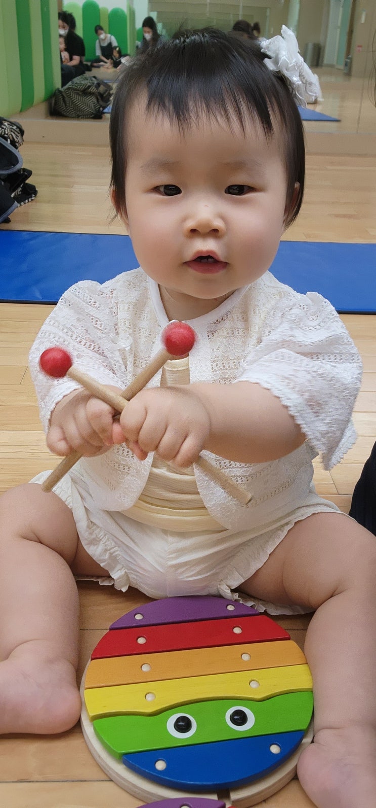 [문센] 11개월아기 롯데백화점 문화센터 여름학기 - 방그리 오감만족(9~12주차)