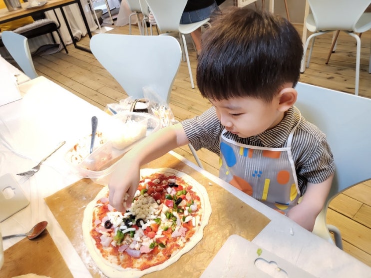  광주 원데이 쿠킹클래스 피자 만들기 바니바니