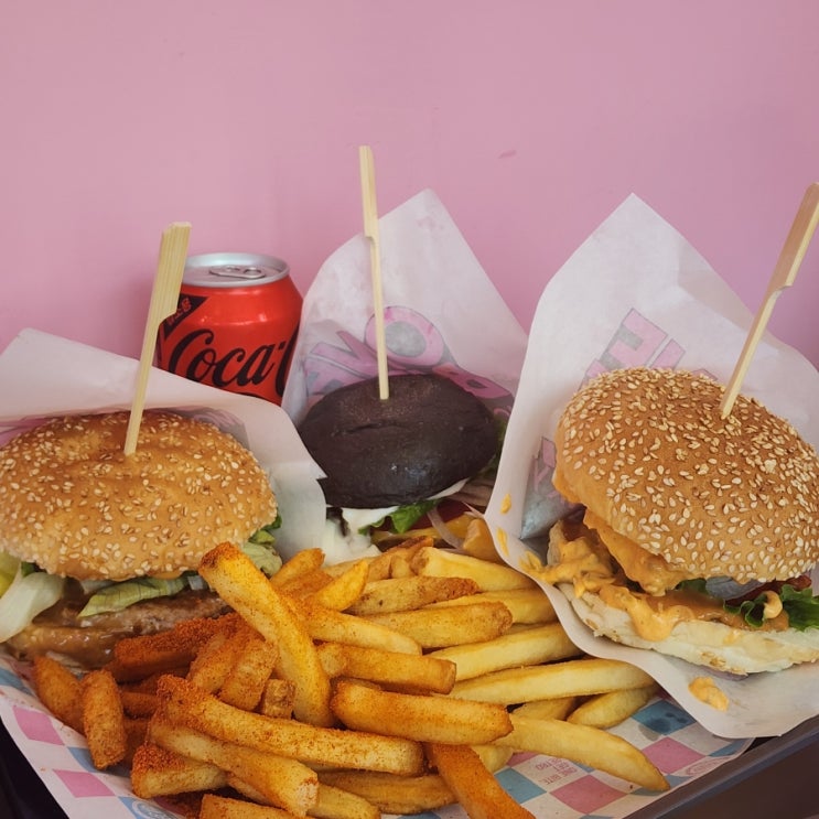  담양맛집 버거베어 수제버거 햄최몇