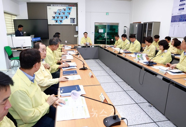  화순군 16일 직원 비상근무 3단계 발령.. 여름철 집중호우 재난 상황 총력 대비