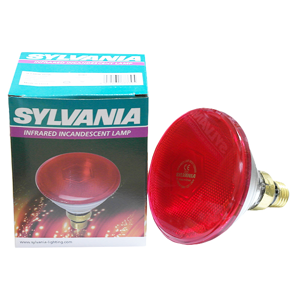 실바니아 적외선 램프 PAR38 디밍 150W E26 (의료용 적외선)