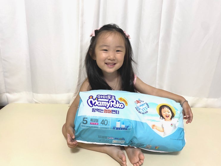  아기 여름기저귀추천 마미포코 땀먹는썸머팬티