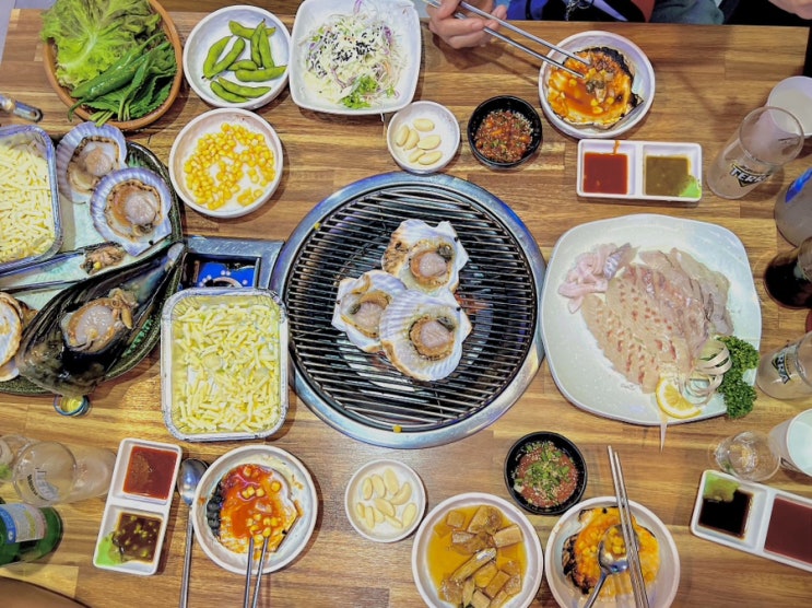  [부산/해운대] 해운대 회&조개구이 맛집 "황금조개구이횟집"