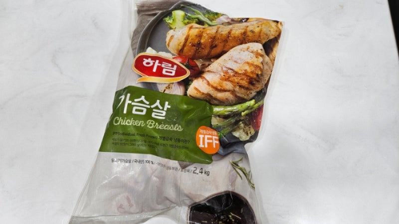 냉동 닭가슴살 초간단 레시피 (하림 가슴살 2.4kg)