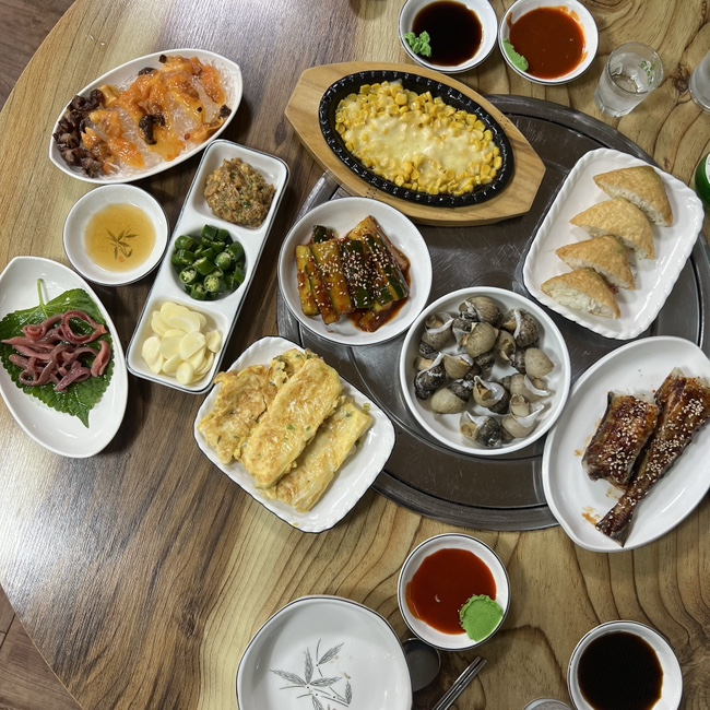 광주 일곡동 횟집 일곡수산 하모회 물회 맛집
