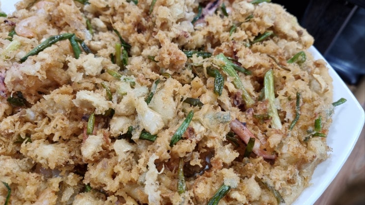  하남 맛집 만두집 만두전골 해물파튀 수제만두