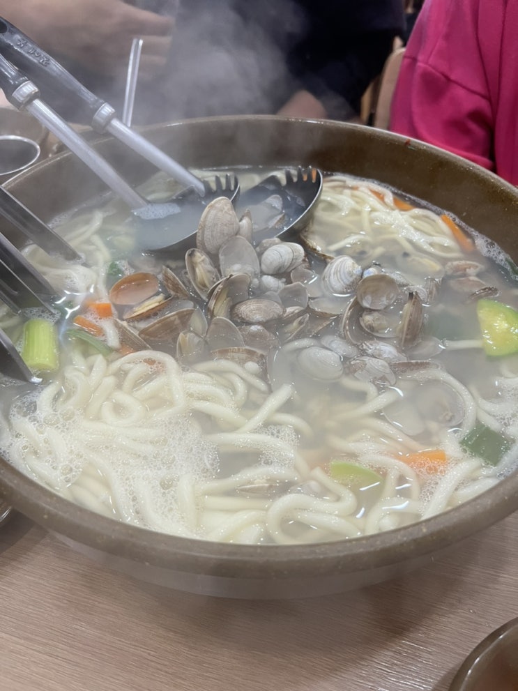  인천 청라5단지 맛집 청정칼국수, 깔끔하고 시원한 국물은 덤
