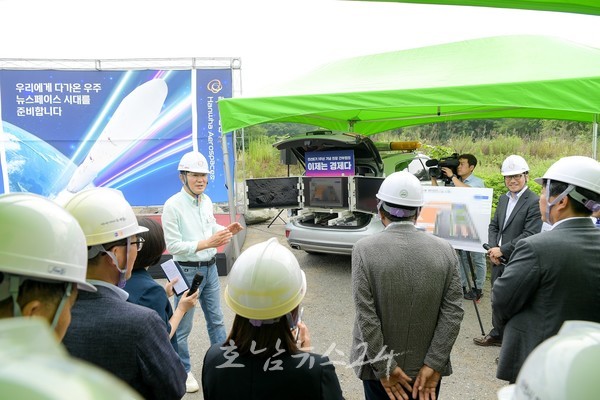  순천시 한화와 우주발사체 단 조립장 건립 본격 시동