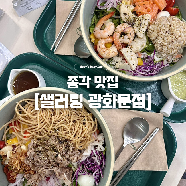  [종로 맛집] 샐러드 / 포케 맛집, 샐러링 광화문점