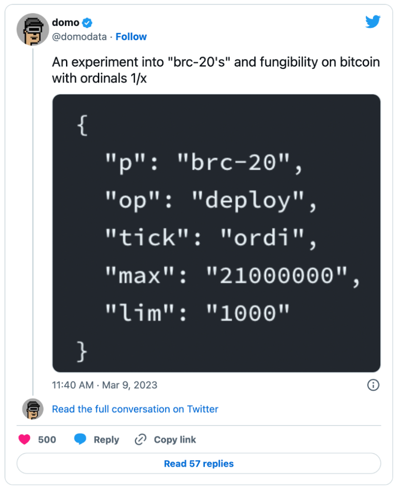 오디널스(ORDI) 코인, 비트코인 기반의 첫번째 토큰(BRC-20, BRC20) : 네이버 블로그