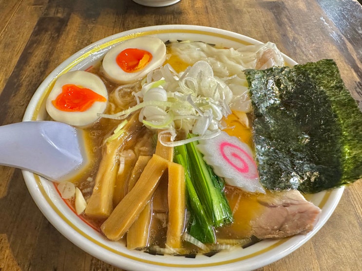  [오사카/라멘]오사카 주택박물관 근처 간장 라멘 맛집 "스트라이크 켄"