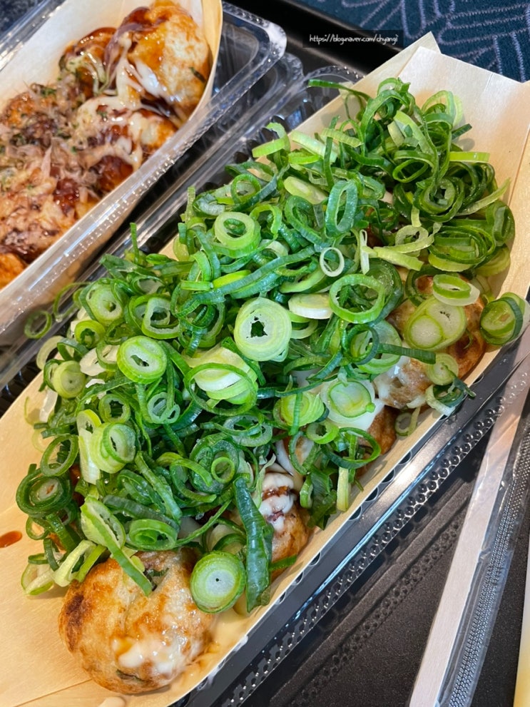  오사카우메다 한큐백화점 타코야키 맛집 [하나다코] 메뉴/가격/위치