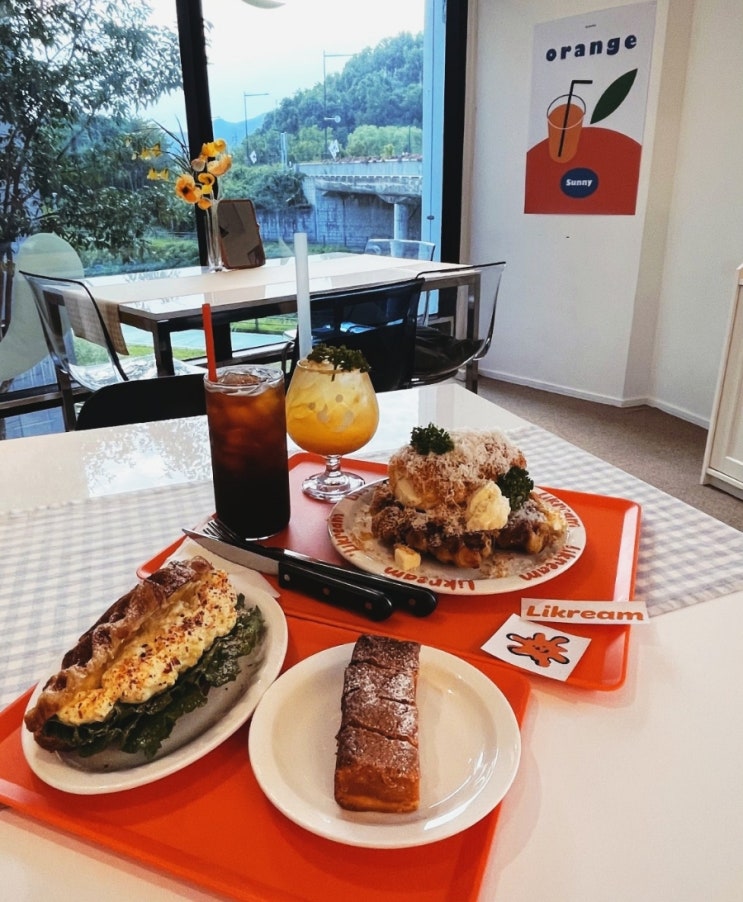  맛난 크로플 분위기 맛집 의정부 디저트 민락동 카페 라이크림