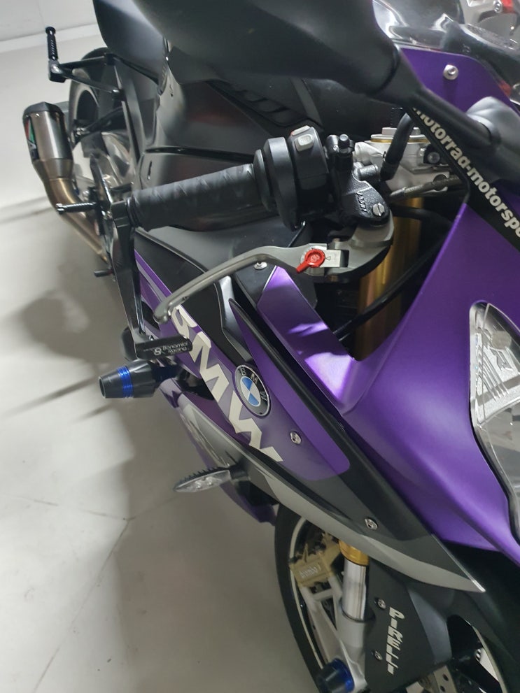  S1000RR 2016 - 길레스툴링 HP레버 장착