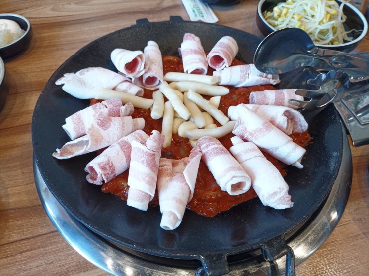  경기광주맛집 안성 깍두기 쭈꾸미 삼겹 깍두기 볶음밥