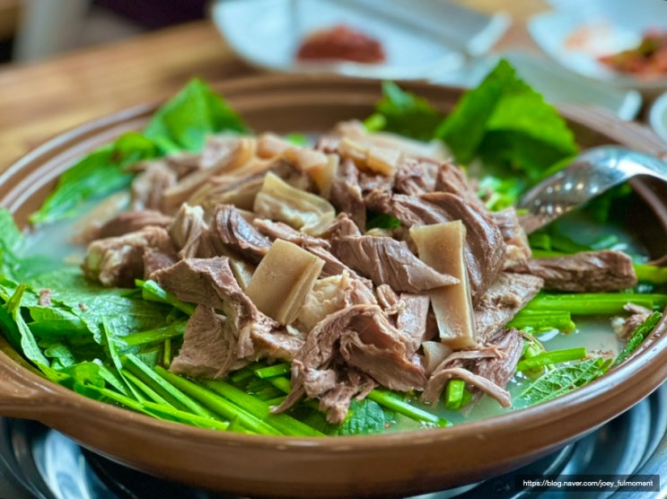  복날엔 원기회복 염소탕, 의정부 맛집 '약초원'