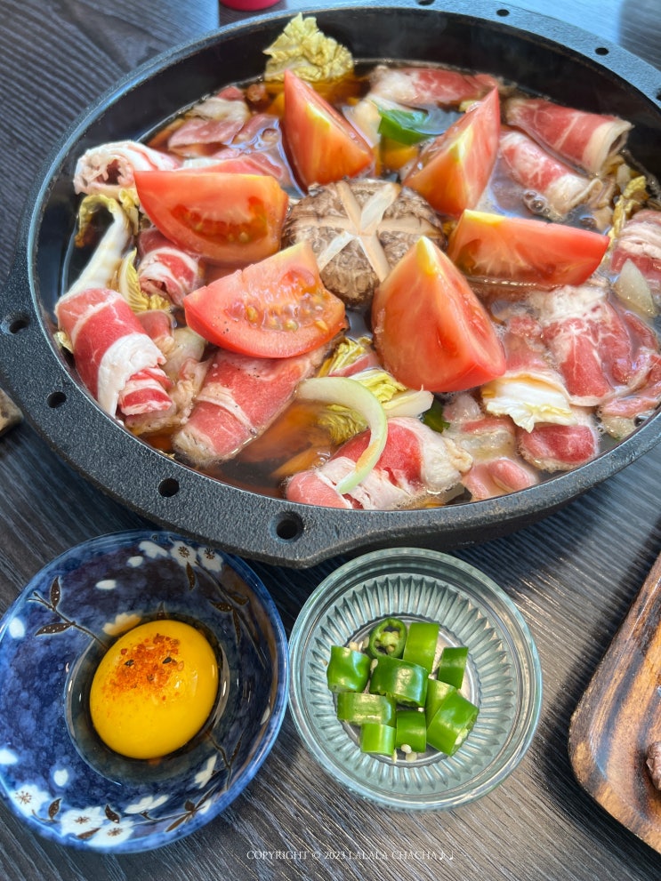  순천 맛집 인정 스테이크, 스끼야끼 코스요리 대만족