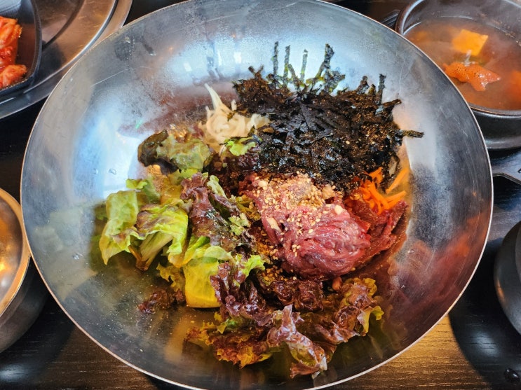  [경북영천] 영풍대말식육식당 육회비빔밥