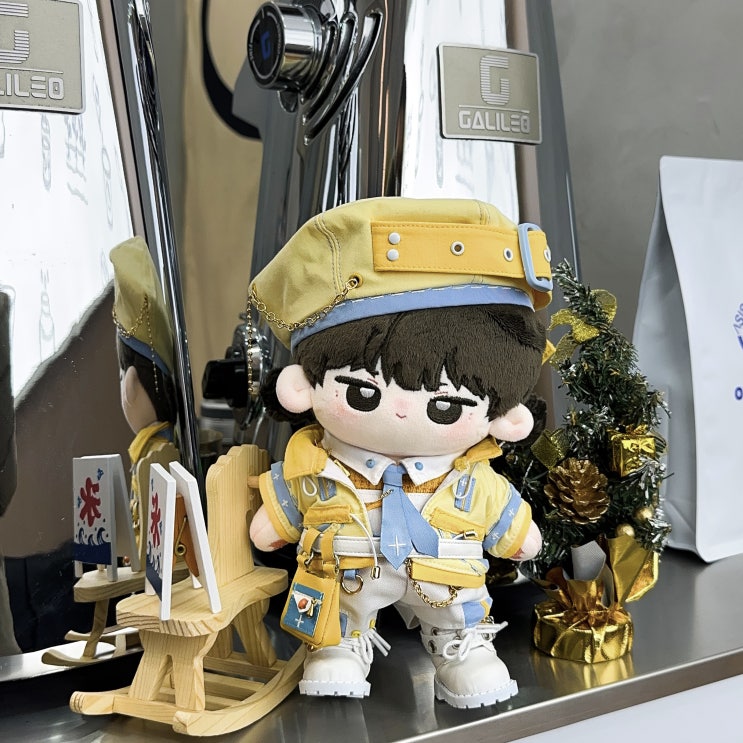  20cm 쿨 블루 오렌지 세트 인형옷 아이돌인형옷
