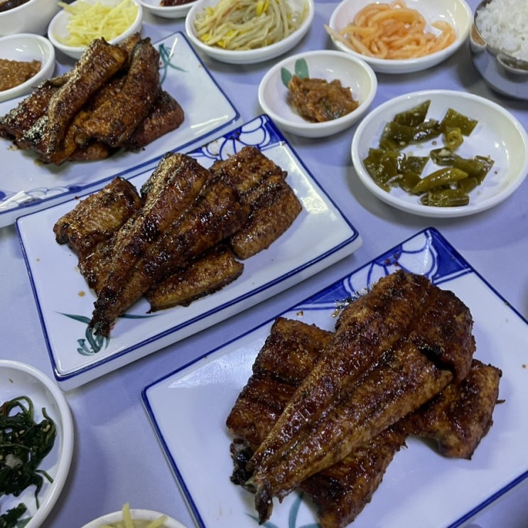  파주 장어는 원조 반구정 나루터인듯!