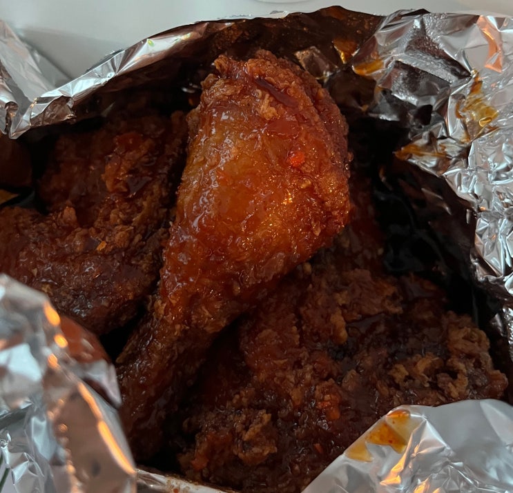 세종시에서 매운 양념 치킨이 땡길때