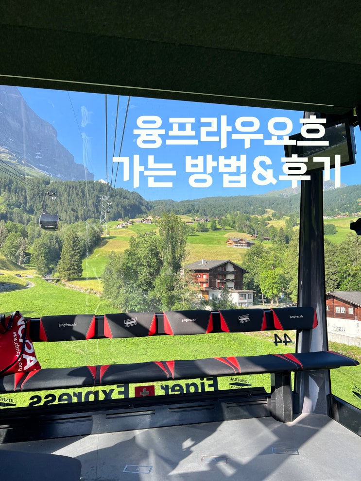  스위스 여행 그린델발트에서 아이거 익스프레스 타고 융프라우요흐 가는 방법 및 후기