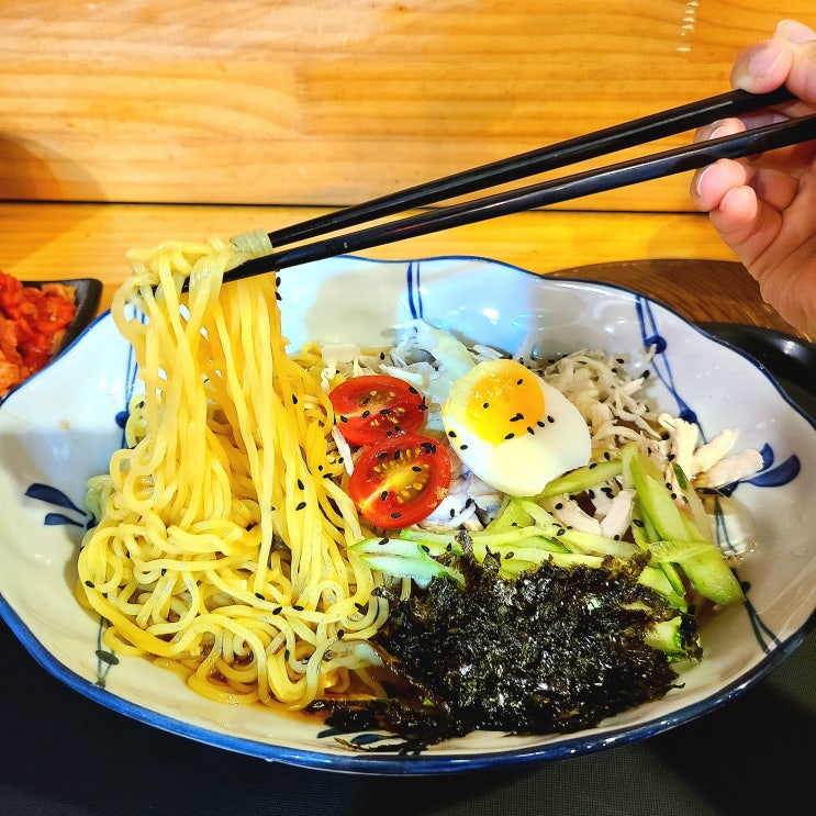  디저트같은 여름의 별미 냉라멘 맛집!인천삼산동맛집 "쇼부라멘 인천삼산점"