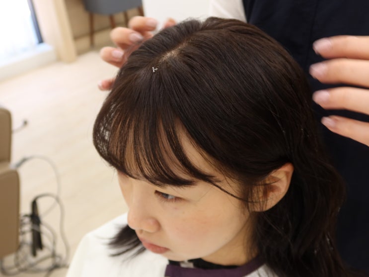  잠실 미용실 밀크브라운 톤다운 염색 하고 옴(+하온헤어 세나 디자이너)