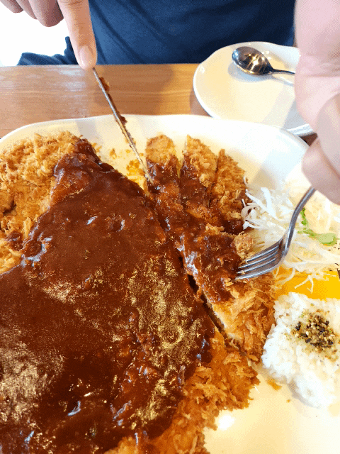  군산 수송동 홍익돈까스 - 양 많은 건 인정, 맛은 복불복
