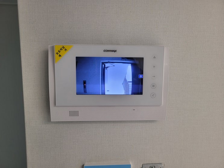 인천 서구 불로동 퀸스타운신명아파트 비디오폰, 도어락 교체 설치