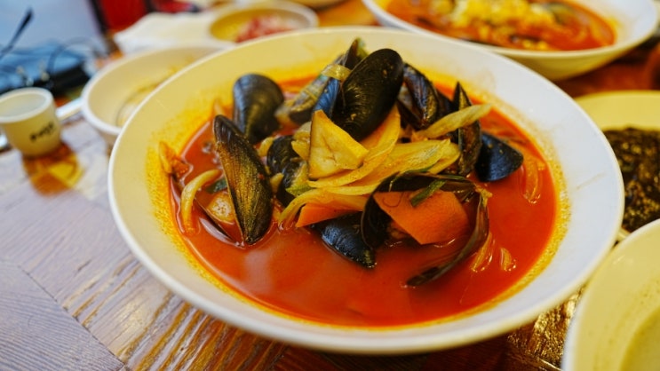  서귀포 강정동 맛집 엉또올레 중국집 홍합짬뽕 감동의 맛!!