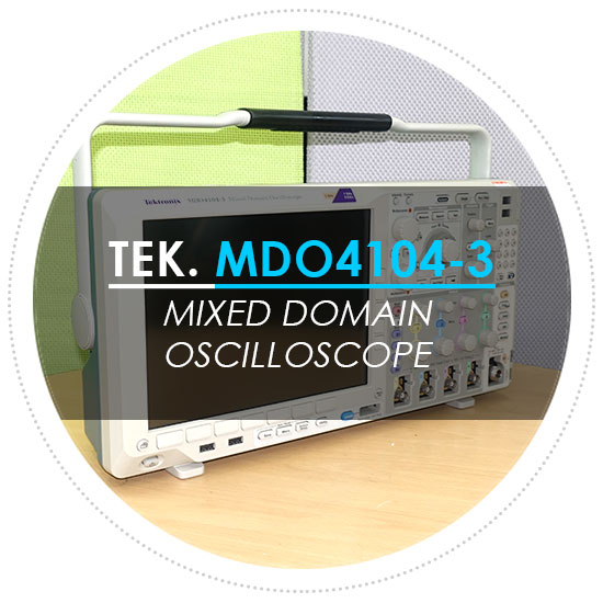  중고 오실로스코프 대여/렌탈/수리 텍트로닉스 MDO4104-3 Mixed Domain Oscilloscope-계측기 소개합니다