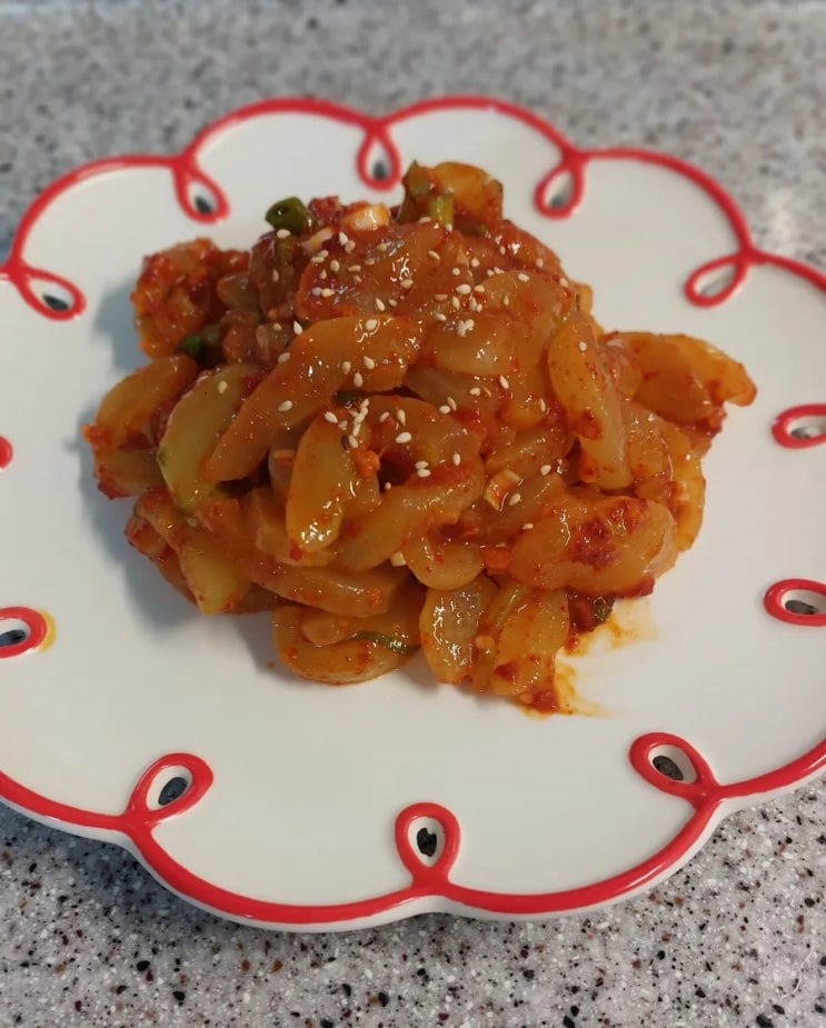 노각 무침 늙은 오이 무침 노각무침 여름반찬 노각 무침 늙은 오이 무침 노각무침 여름반찬